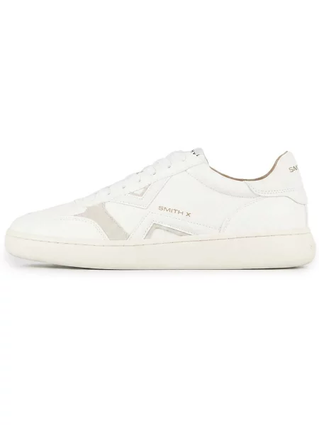 Pantofi Alexander Smith alb