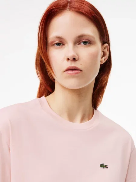 Футболка Lacoste розовая