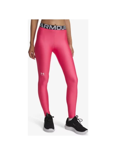Legginsy długie Under Armour HeatGear Authentics Vivo XS różowy