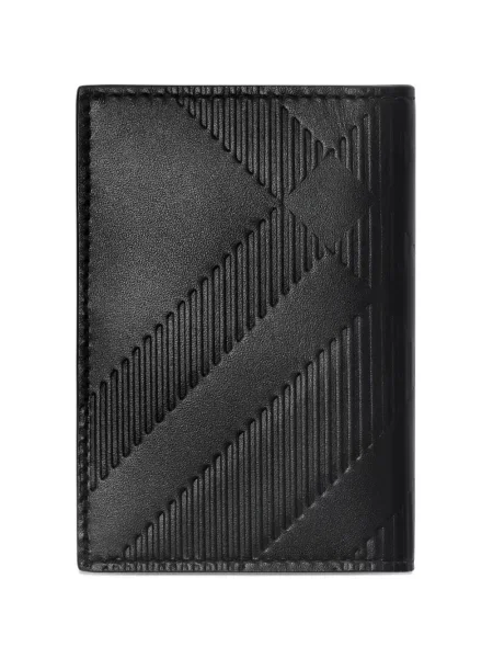 Portofel Burberry în carouri negru