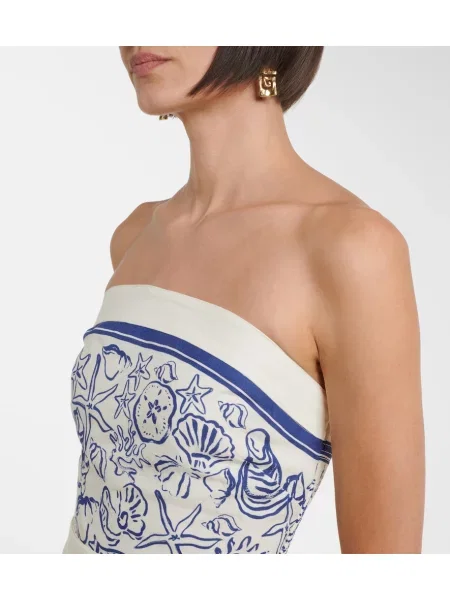Rochie Simkhai de in cu imagine alb