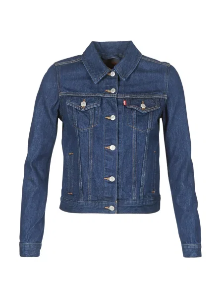 LEVI'S Prechodná bunda denim modrá