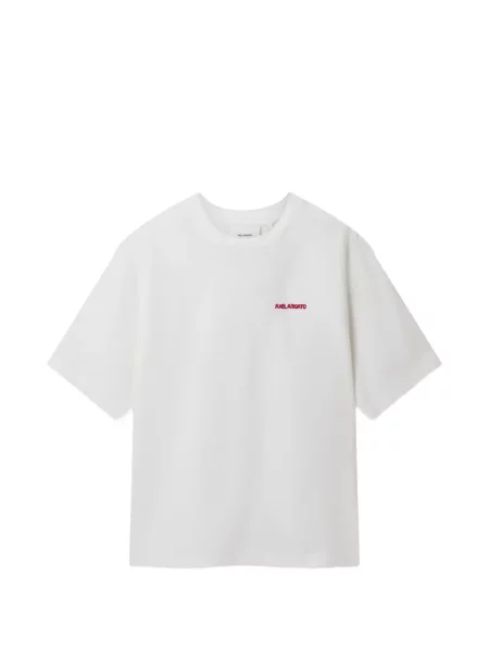 Tricou Axel Arigato cu broderie alb