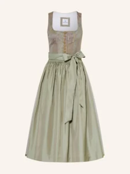 Hammerschmid Jacquardowa Sukienka Dirndl Pillersee gruen szara