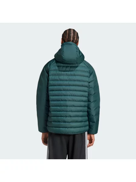 Bunda Adidas s kapucí zelená
