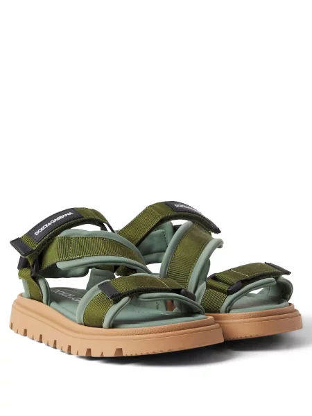 Gyerek szandál Dolce&gabbana zöld