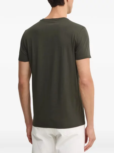 Tricou Lacoste cu autograf verde