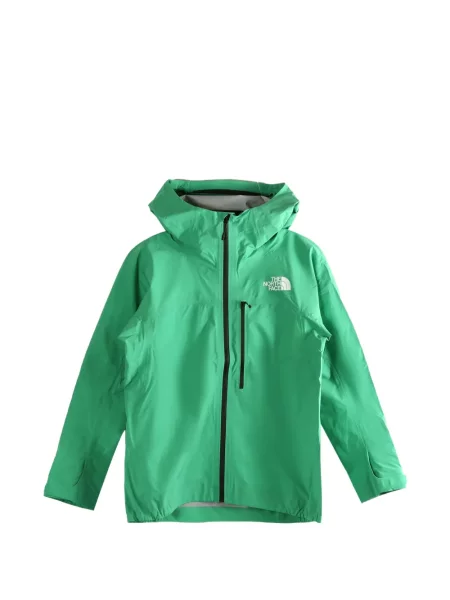 Geacă The North Face cu imagine verde