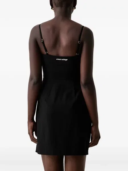 Rochie mini Armani Exchange negru