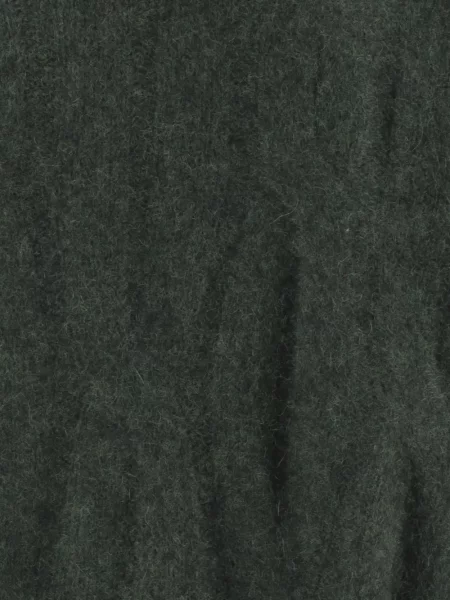 Lung pulover Allude cu decolteu rotund verde