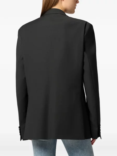 Sacou Philipp Plein cu tepi negru