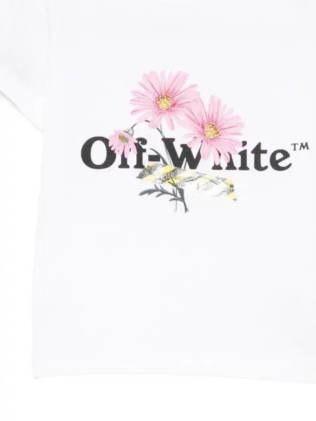 Tricou copii Off-white alb