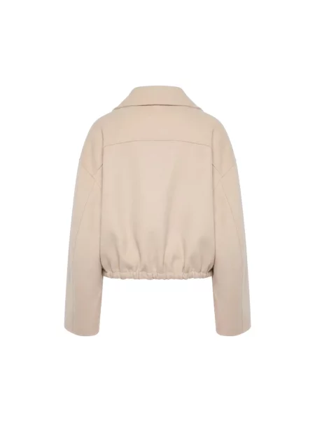 Kurtka bomber Sportmax beżowy