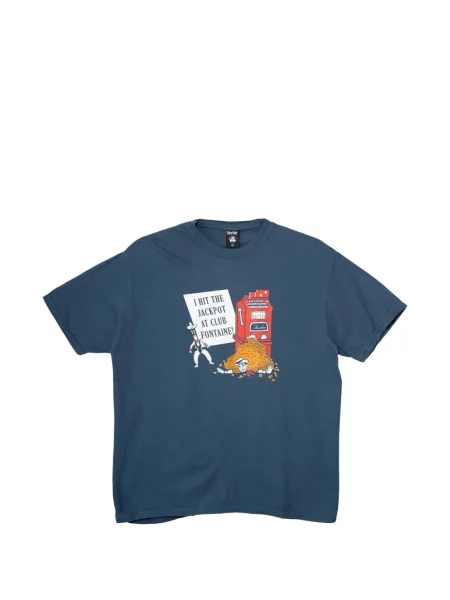 Tricou Sinclair cu imagine albastru