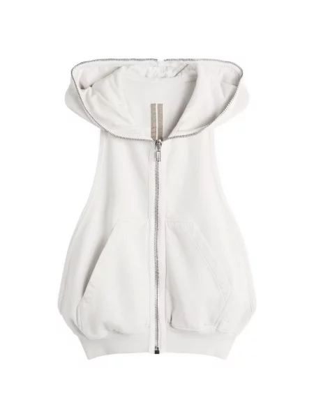 Bluza z kapturem Rick Owens Drkshdw bez rękawów