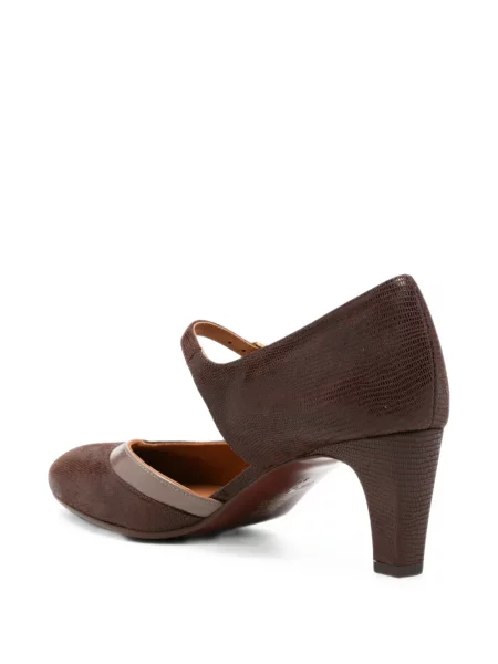 Pantofi cu toc Chie Mihara din piele maro