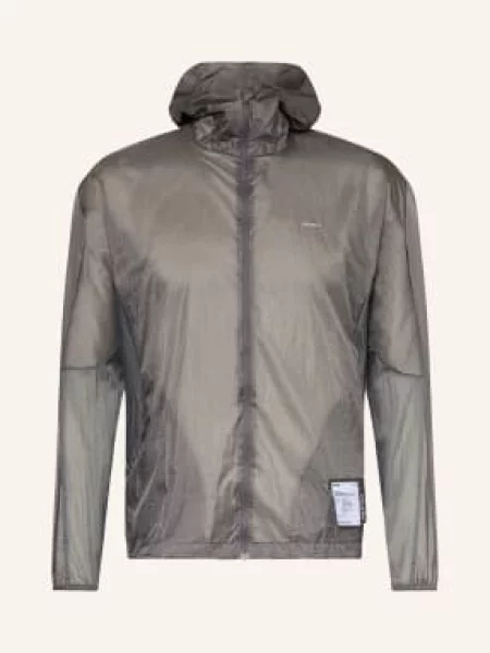 Satisfy Běžecká Bunda Pertex® Diamond Fuse šedá