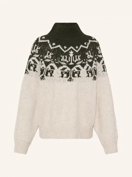 Ichi Sweter Ihnalas beige beżowy