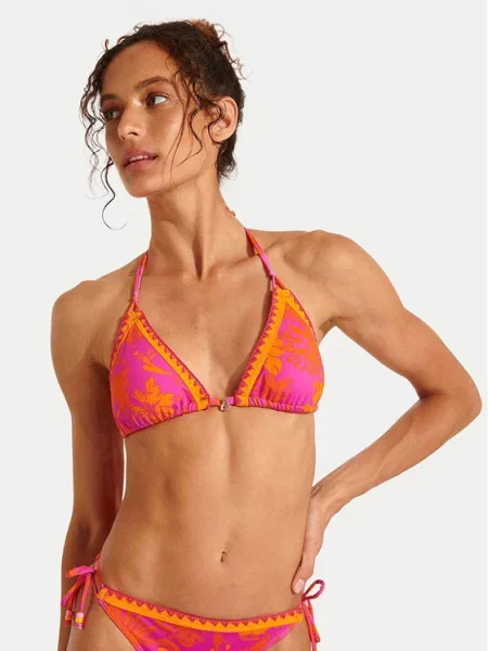 Banana Moon Góra Od Bikini Trójkątnego Althea Bluco pink różowe