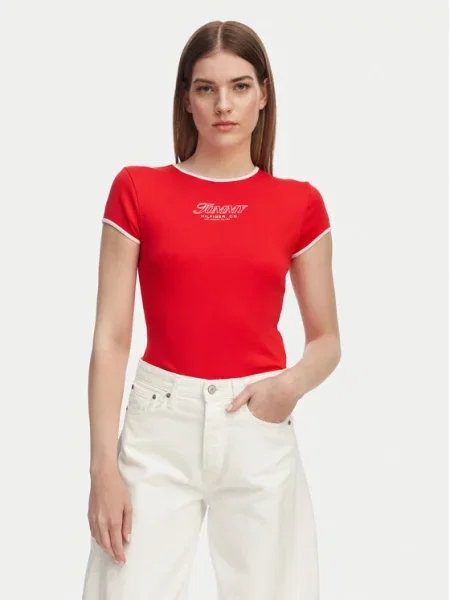 Tommy Hilfiger Póló piros