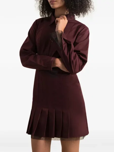 Rochie Contessa Mills din dantelă roșu