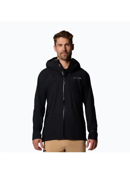 Kurtka softshell Columbia Northwest Explorer 3L Shell black czarna