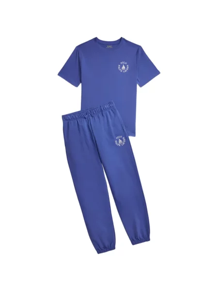 Koszulka polo dziecięca Polo Ralph Lauren niebieska