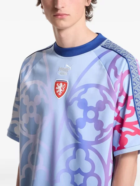 Tricou Puma cu imagine albastru