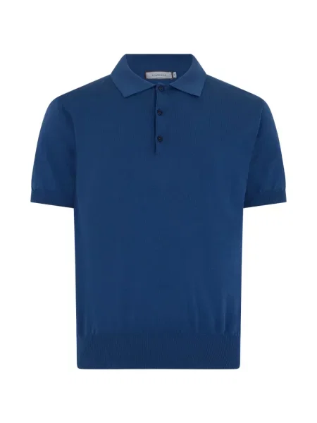 Tricou polo Canali albastru