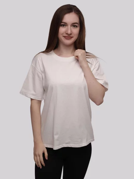 Футболка LUMO віскоза/поліестер білий