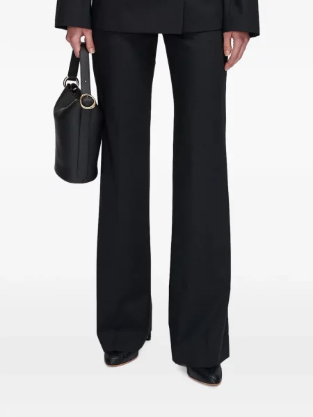 Pantaloni Joseph de lână negru