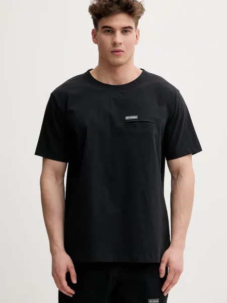 Columbia kratka majica Chill Creek črna