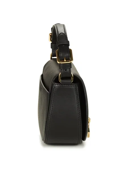 Crossbody kabelka Lauren Ralph Lauren čierna