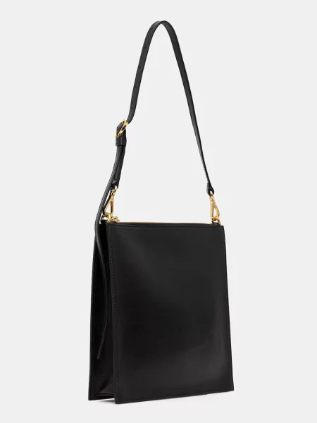 Кожаная сумка шоппер Pollini