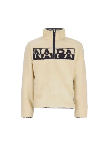 Bluza polarowa Napapijri polarowa beżowa