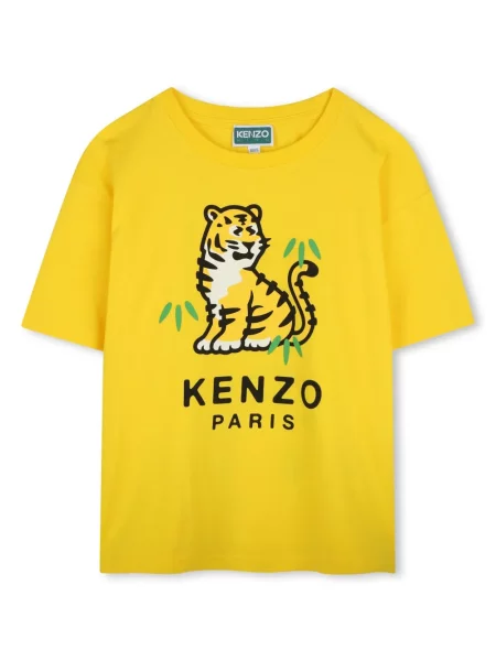 Marškinėliai Kenzo geltona