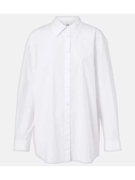 Cămașă Toteme din poplin alb