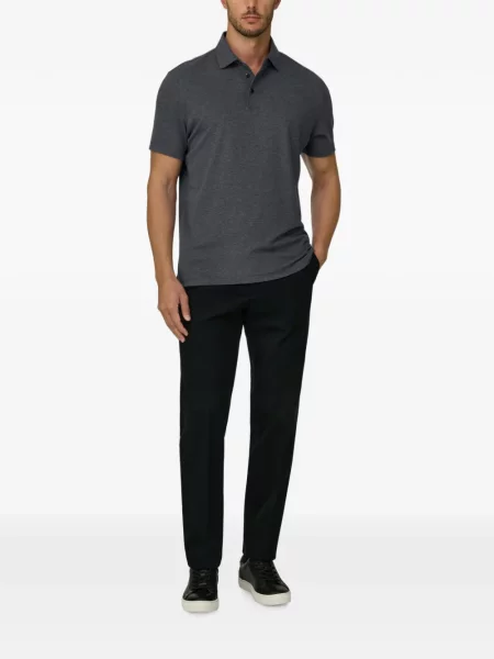 Tricou polo Boggi Milano gri
