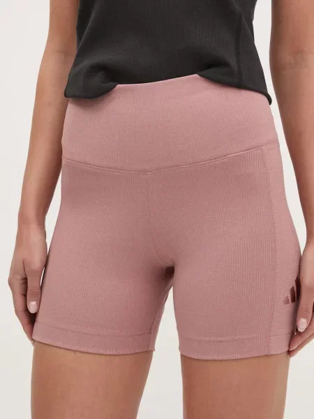 Adidas Pantaloni scurți ciclism ALL SZN Rib roz