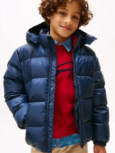 Tommy Hilfiger geacă de puf pentru copii