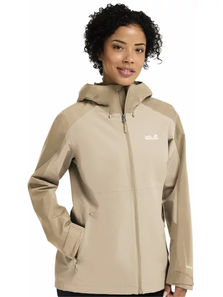 Вітровка Jack Wolfskin бежевий