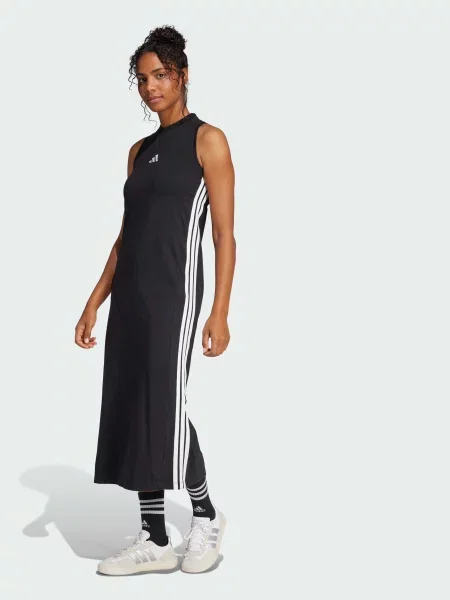 Сукня міді adidas чорний