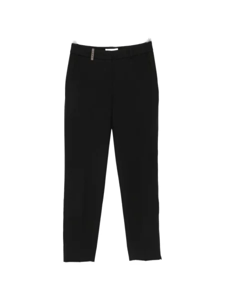 Cu centură pantaloni Peserico negru