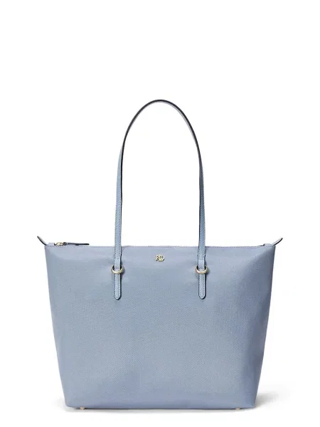Geantă shopper Lauren Ralph Lauren albastru