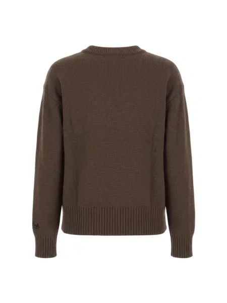 Sweter Mc2 Saint Barth wełniany brązowy