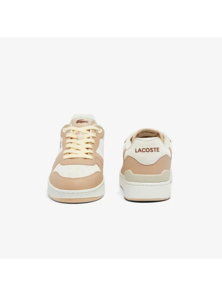 Кроссовки Lacoste бежевые