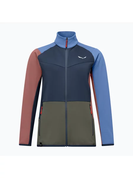 Bluză de trekking pentru femei Salewa Puez Cammio PL Blueberry/Multi