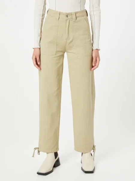 Warehouse Pantaloni pastel verde