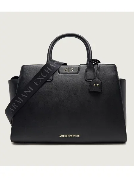 Armani Exchange Shopper táska fekete