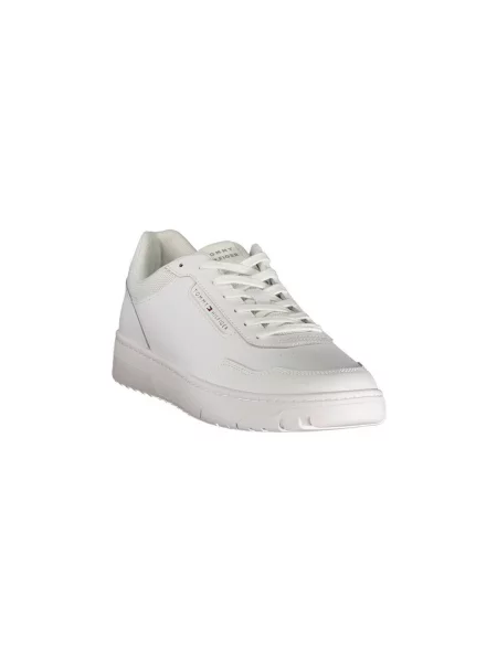 Tommy Hilfiger Sneakersy Th Basket Core Lite Lth biela